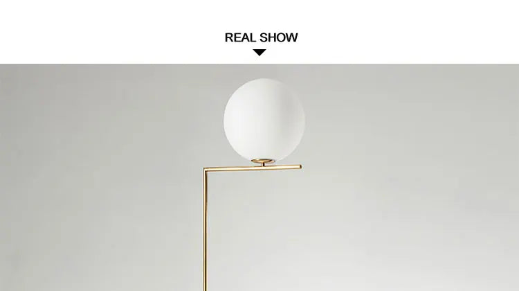Modern Glass Ball floor lamps table lamp night light Nordic Simple Bedside Desk Home Decor LED Lustre Chandelier Light Lamparas