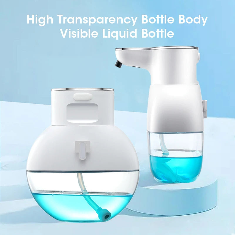 NOCCLILI Smart Soap Dispenser 420ml Touchless Motion Sensor Washing Hand Device Wall-Mounted Liquid Soap Dispenser