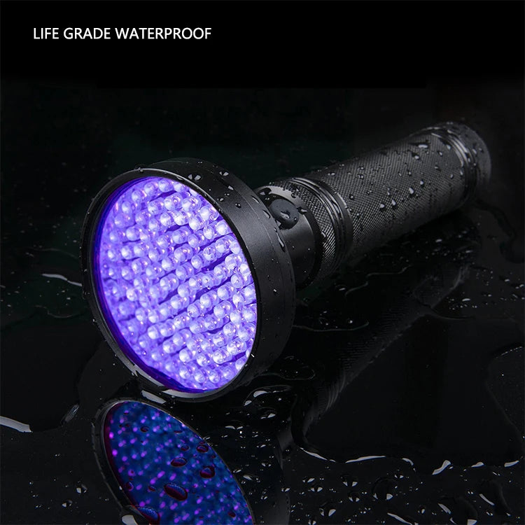UV Flashlight 21/51/100 LED UV Light 395nm UV Flashlights Ultraviolet Torch Black Light Detector for Dry Pets Urine Stains Bug