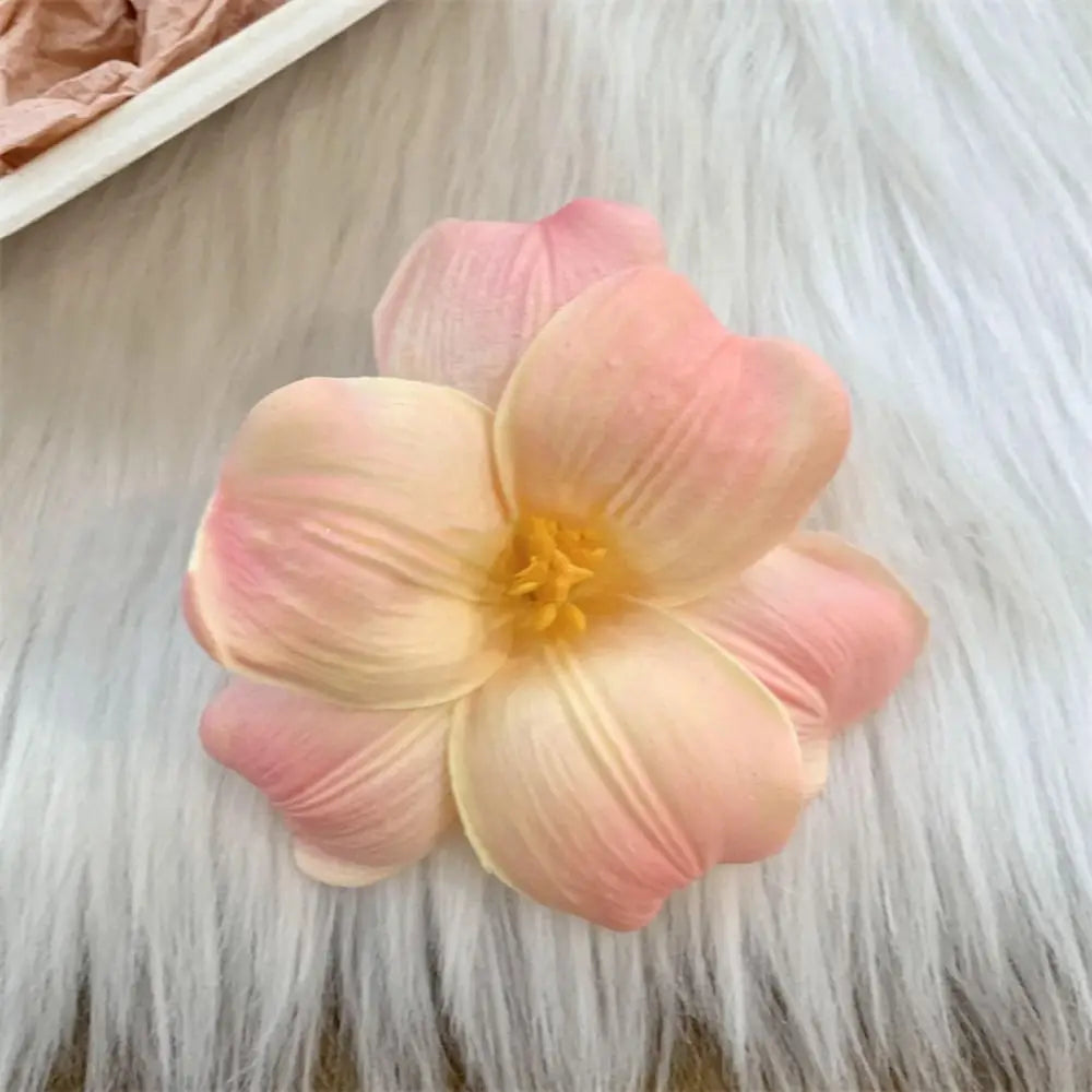 Cloth Simulation Flower Hair Clip Bohemian Style Korean Style Tulip Flower Hairpin Seaside Vacation Headwear