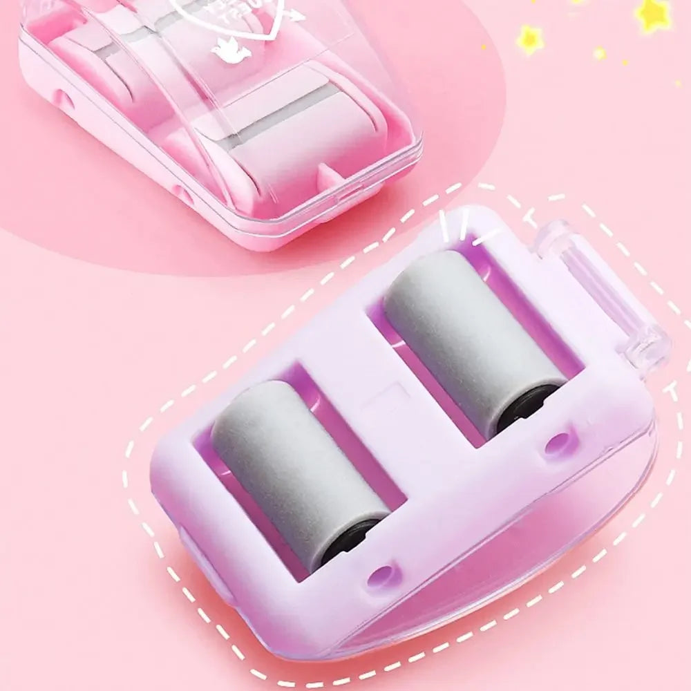 Mini Eraser Crumb Collectors✨ Portable Desktop Vacuum Cleaner With Cute Eraser Manual Desktop Sweeper Students Gift School Office🎁✨