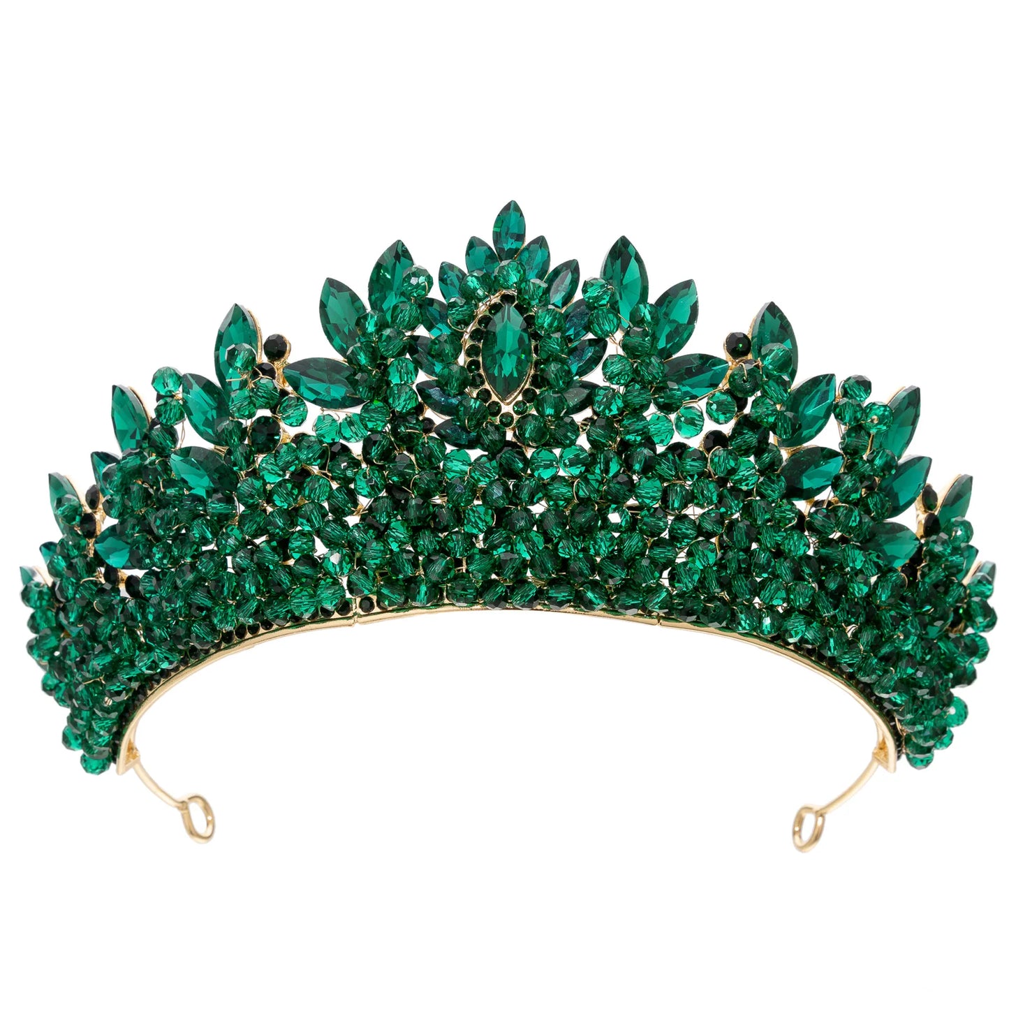 New Arrivals colorful pink crown and headband with beads tiara
