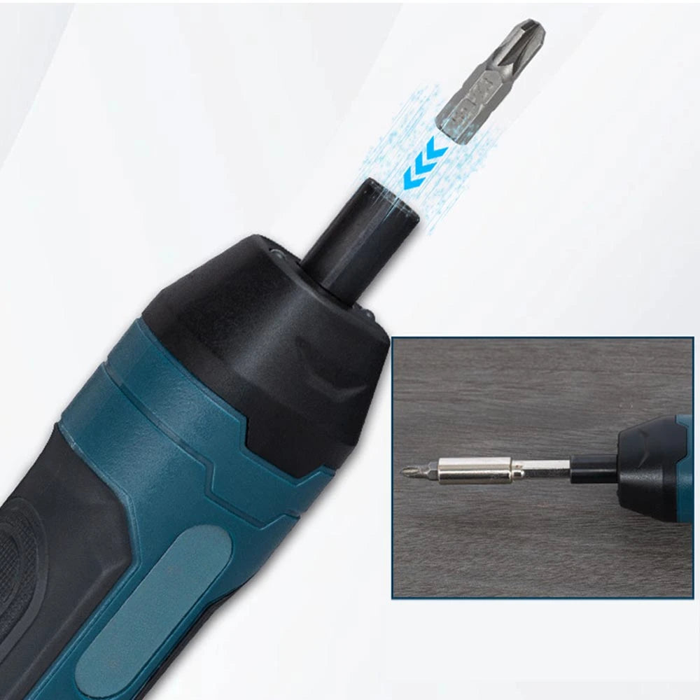 Mini Electric Screwdriver Set USB Rechargeable 1300mah Adjustment Power Dril Multi-function Torque Repair Tools Kit