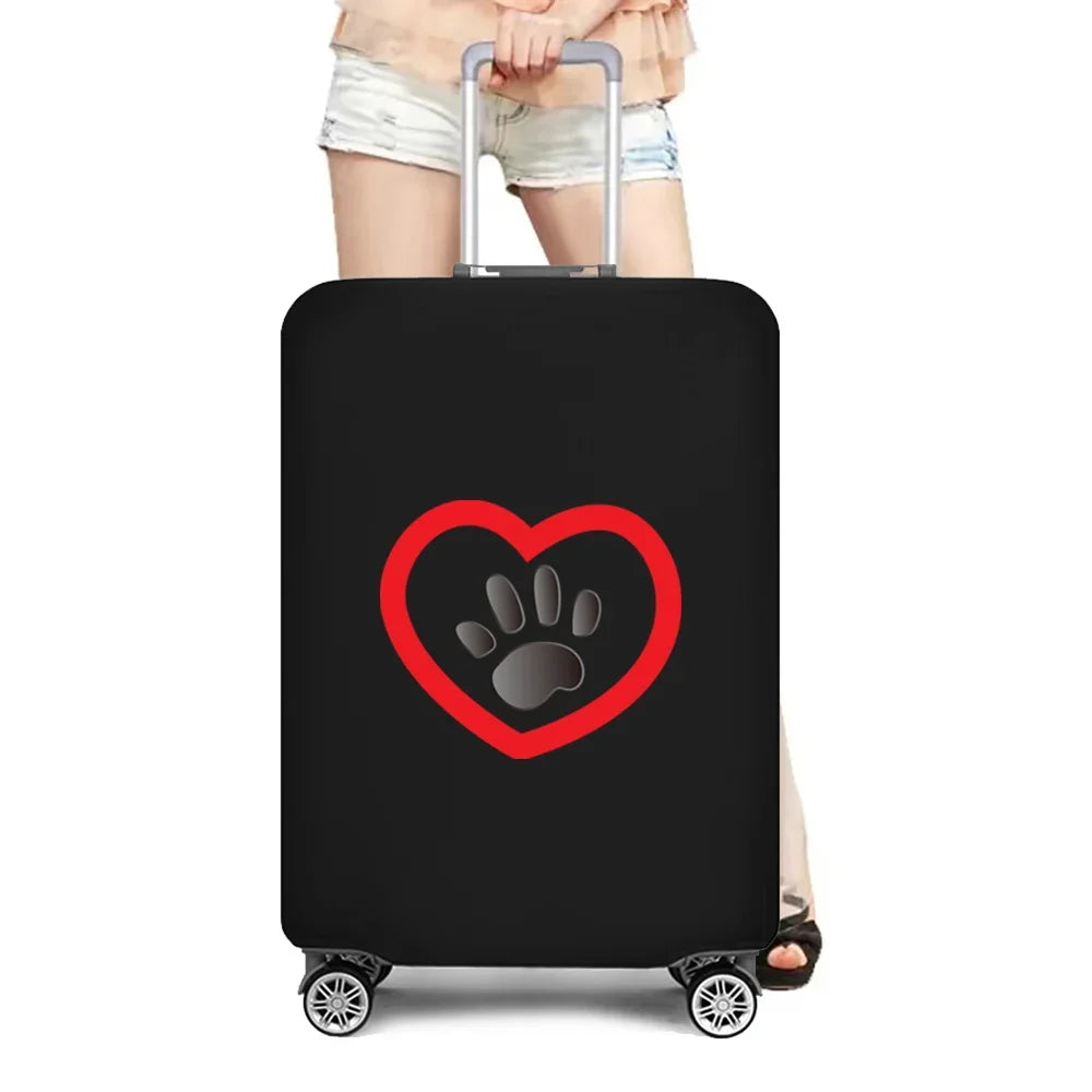 Travel Essentials Suitcase Case for 18-32 Inch Walls Print Trolley Protective Covers Holiday Traveling Accessories Luggage Cover