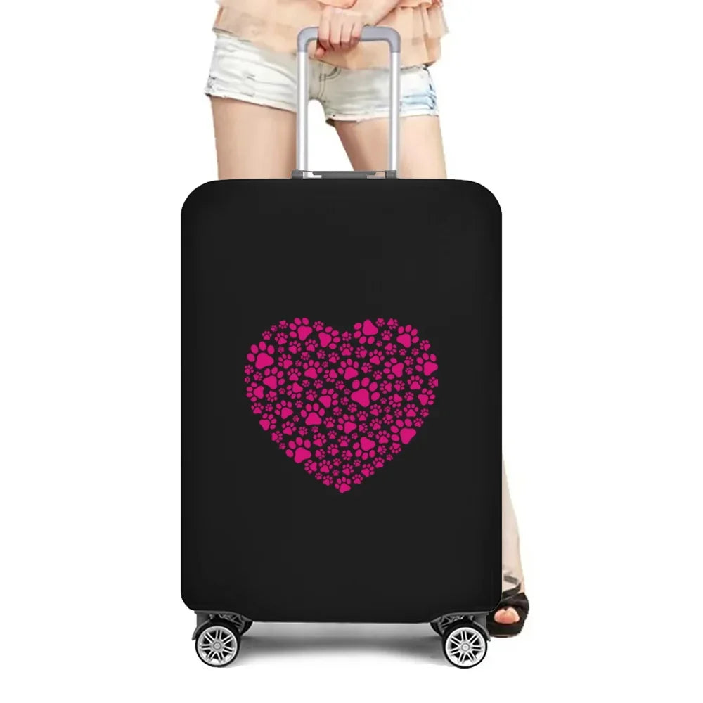 Travel Essentials Suitcase Case for 18-32 Inch Walls Print Trolley Protective Covers Holiday Traveling Accessories Luggage Cover