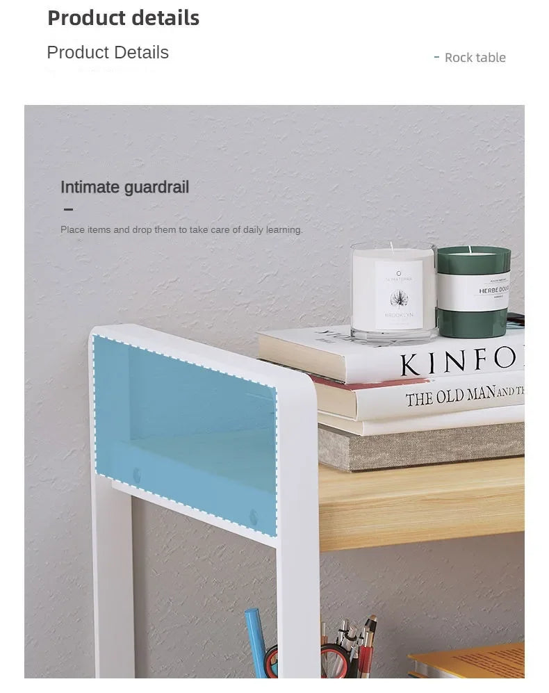 Student Dormitory Desktop Book Storage Rack Layered Sorting of Office Desk Clutter Bedroom Cosmetics Perfume Iron Storage Rack