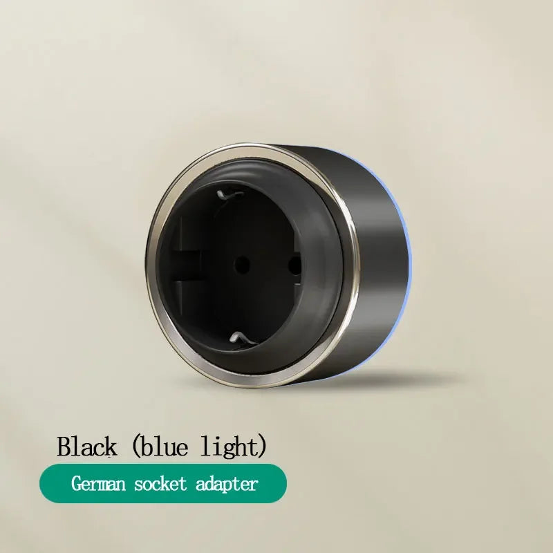 EU US Universal Home Room Movable Power Rail Sliding Track Socket With LED Human Body Induction Light Desktop Mobile Socket