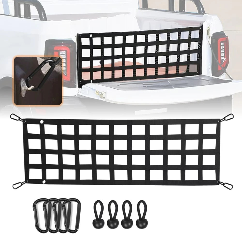 Trunk Organizer 🌟 Net (UV Protection!) Pickup Tailgate!💖 Durable and Long lasting! ✅