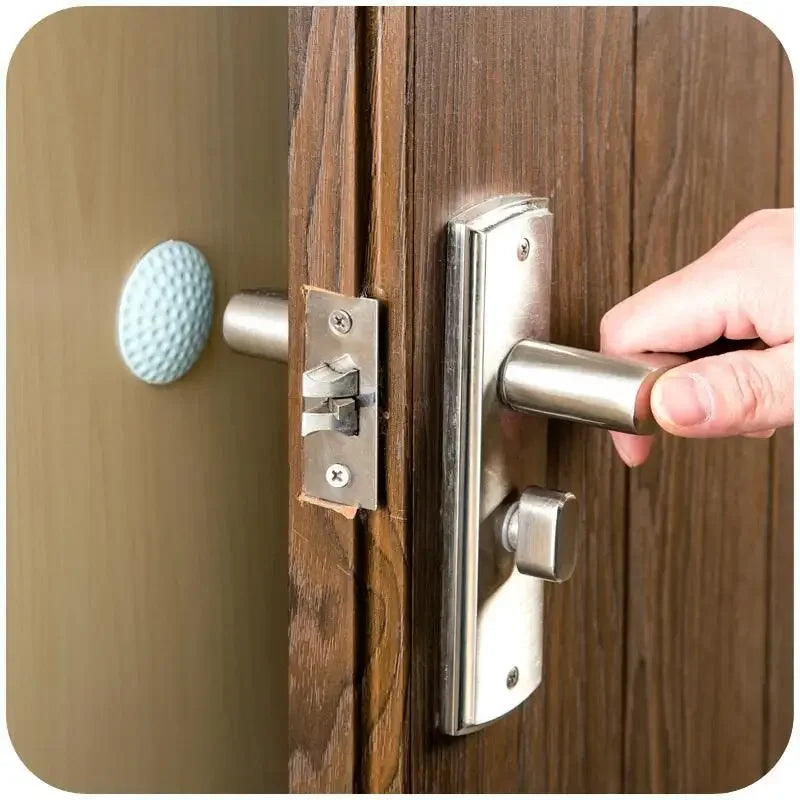 Kitchen Gadgets Accessories Mute Door Lock Wall Protective Pad Home Fenders Protection Creative Styling Home Decoration