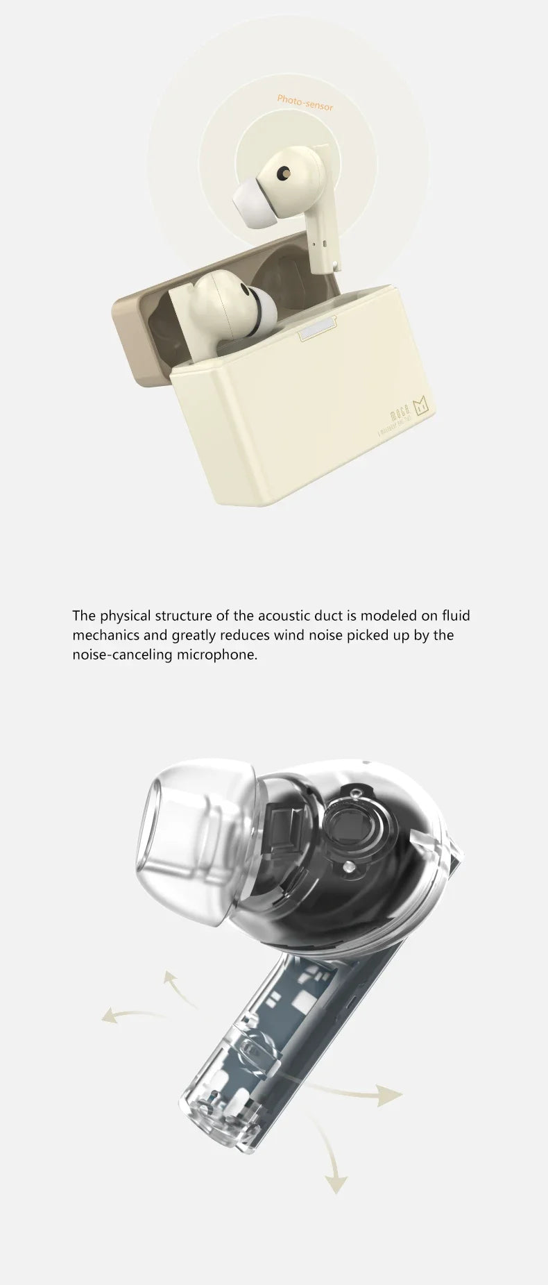 MOONDROP MOCA HiFi Sound Quality ANC TWS Low Latency Automatic Reconnection Wireless Charging BASS Control In-ear headphones