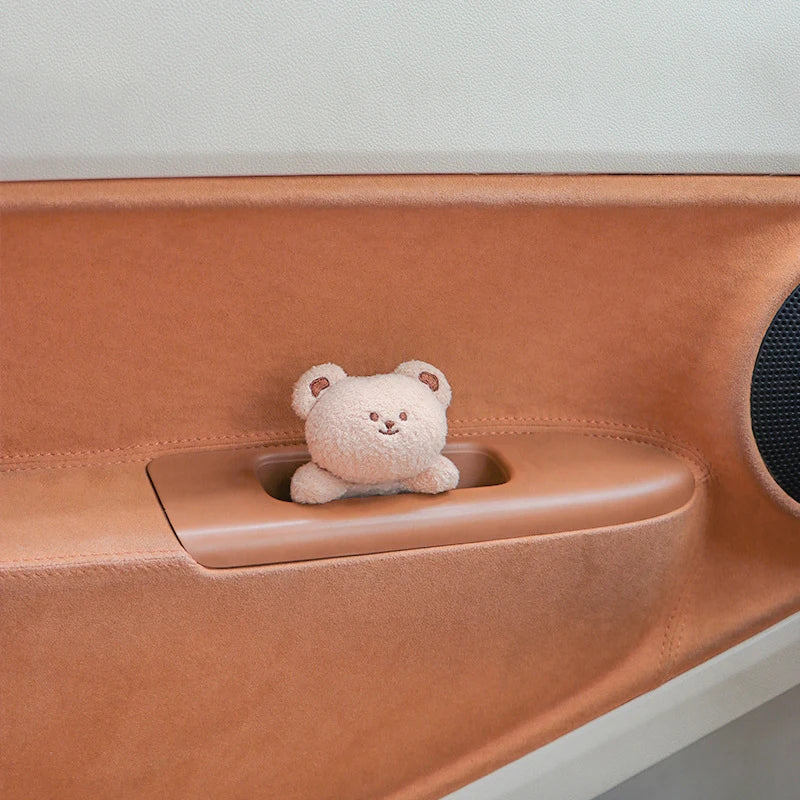 Car Interior Accessories Ornaments Car Screen Center Console Display Ornaments Cute Plush Lying Doll Car Decorative Accessories