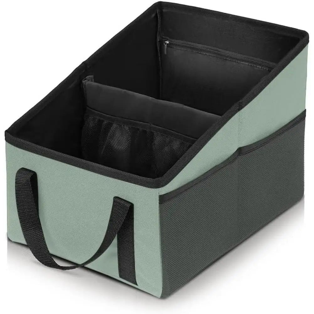 Car Storage Organizer Box Large Capacity Space-saving New Automotive Backseat Car Storage Box Outdoor Trunk Organizer