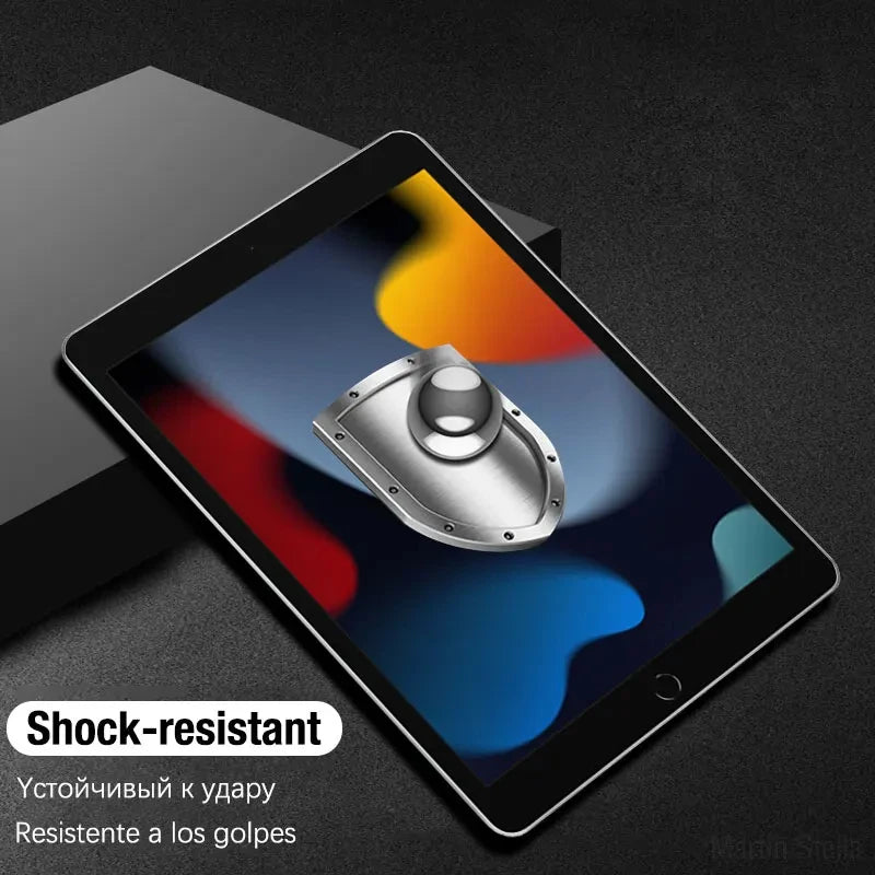 For Ipad 10.2 9th 8th 7th Generation Tempered Glass Screen Protector On Ipad 9 2021 8 2020 7 2019 Film