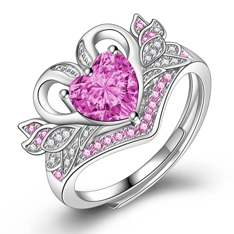 Swan Rings Zircon Stone Crystal Ring for Women Wedding Engagement Ring Fashion Jewelry High Quatlity Jewelry
