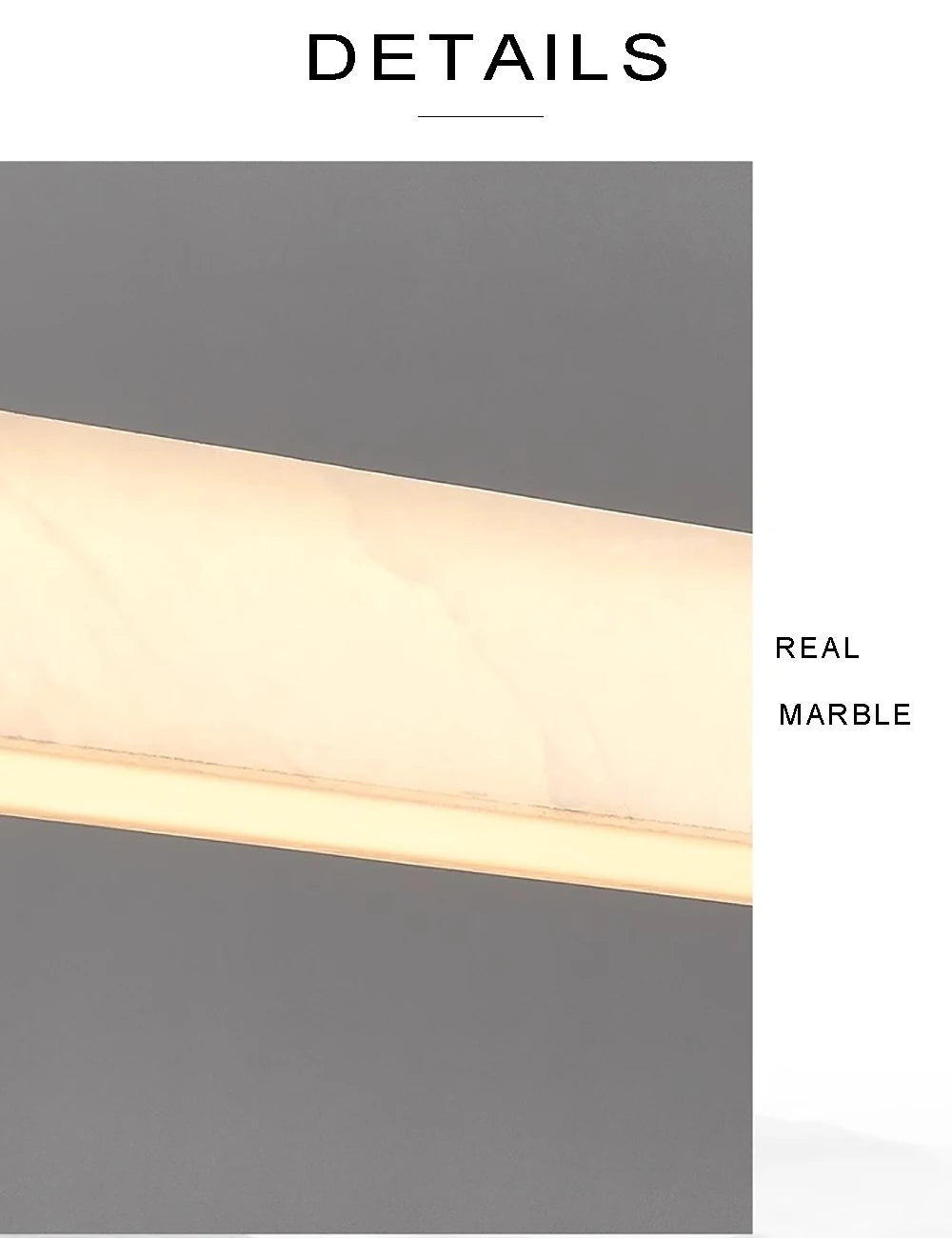 LED Light Luxury Leather Long Spanish Marble Pendant Light for lustre Living Room Recessed Decorative Lighting Ceiling Fixtures.