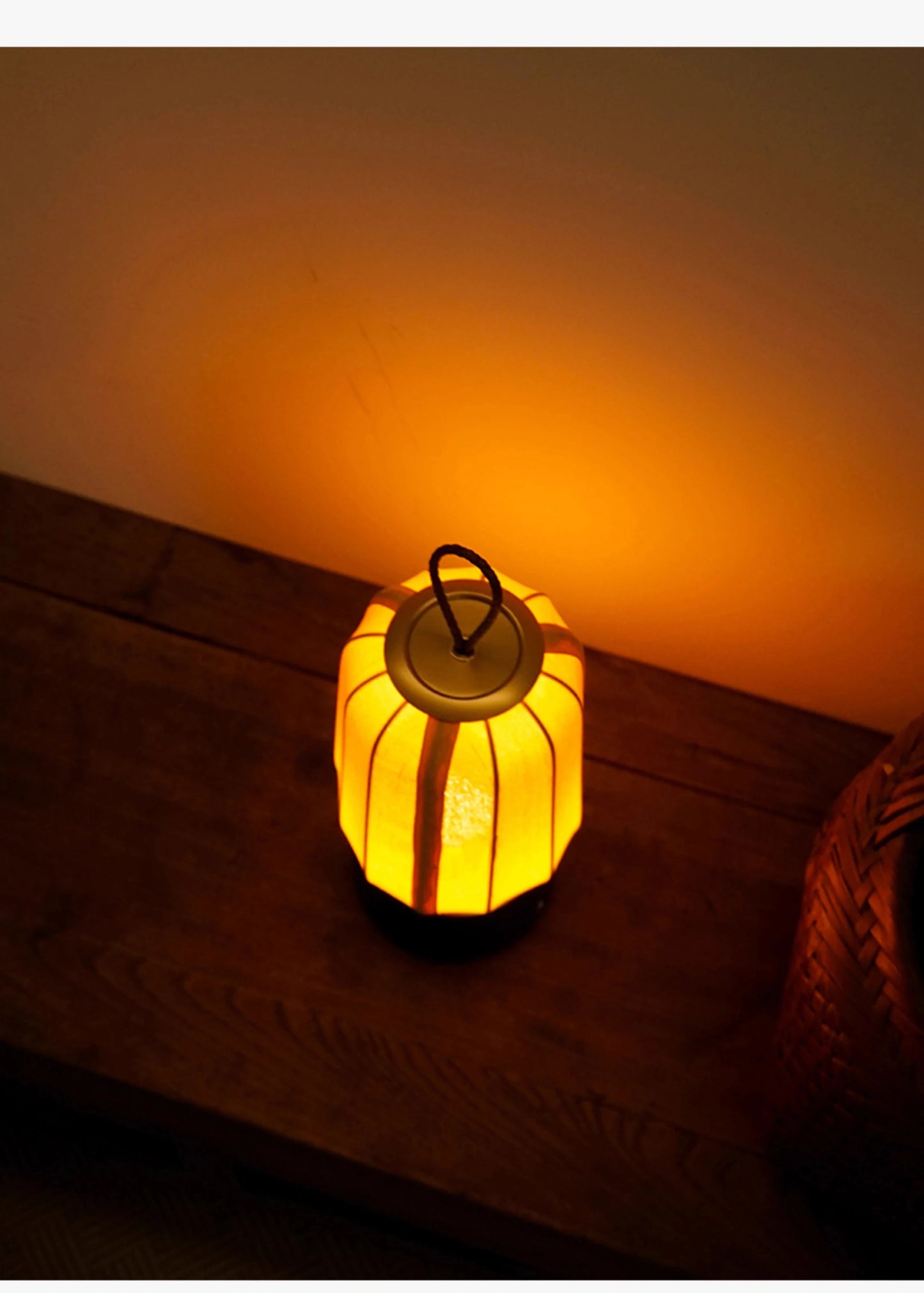 New Fabric Lanterns Portable Table lamp Traditional style Hand Art Drawing decoration Atmosphere Reading Lamp for Tea room (Free Shipping) 💝💖🌹 (Free Shipping) 💝💖🌹