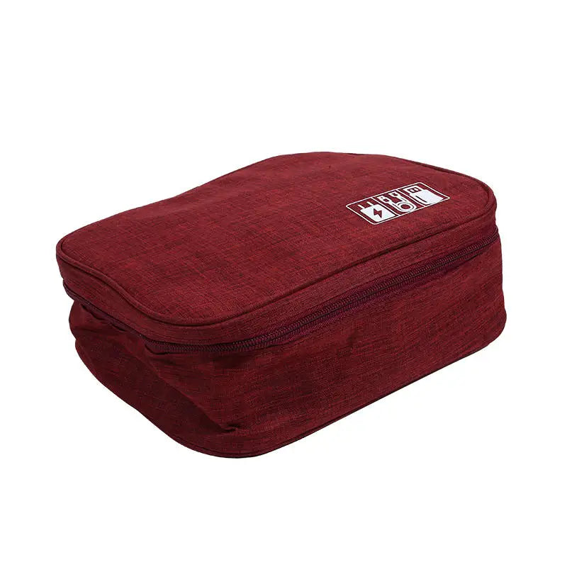 Cable Storage Bag Organizer Digital Electronic Organizer Portable USB Data Line Charger Plug Storage Bags Travel Cable Organizer
