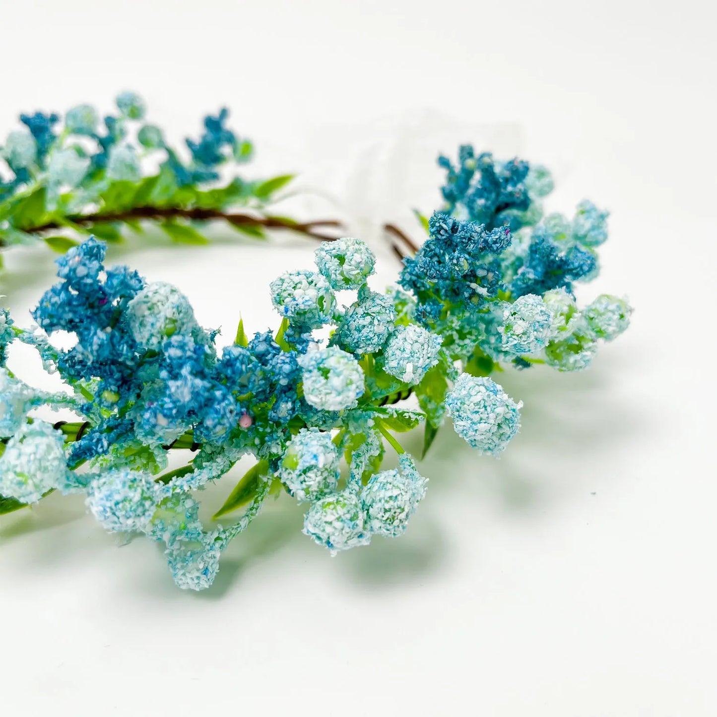 Breathable White Flower Crowns Tiaras Hairbands Romantic Sweet Gardland Women Wedding Hair Accessories for Bride Bridesmaids