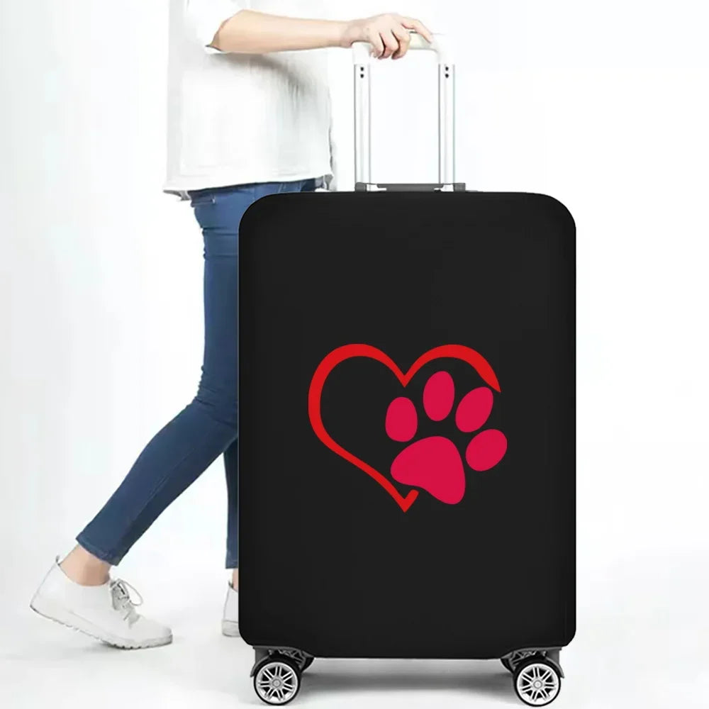 Travel Essentials Suitcase Case for 18-32 Inch Walls Print Trolley Protective Covers Holiday Traveling Accessories Luggage Cover