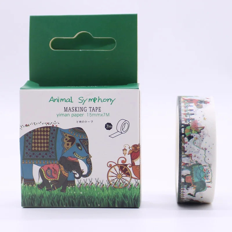 Washi Tape DIY Scrapbooking Paper Sticker Label Masking Tape Album Diary Decoration Stationery Tapes