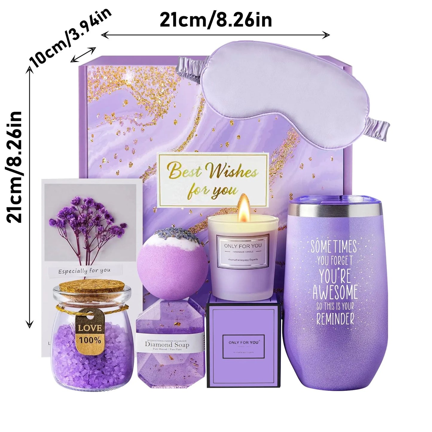 Women's Care Self Gifts Women's Birthday Gifts Care Packages Spa Gifts Inspirational Mother's Day Gifts For Wife