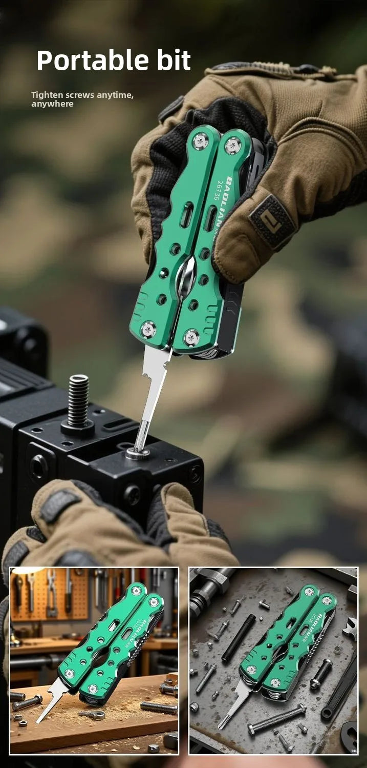 Multitools Hand Diy Multi Tools Multi-tool Clamp Folding Knives Scissor Cutters EDC Survival Gear Manual Pliers
