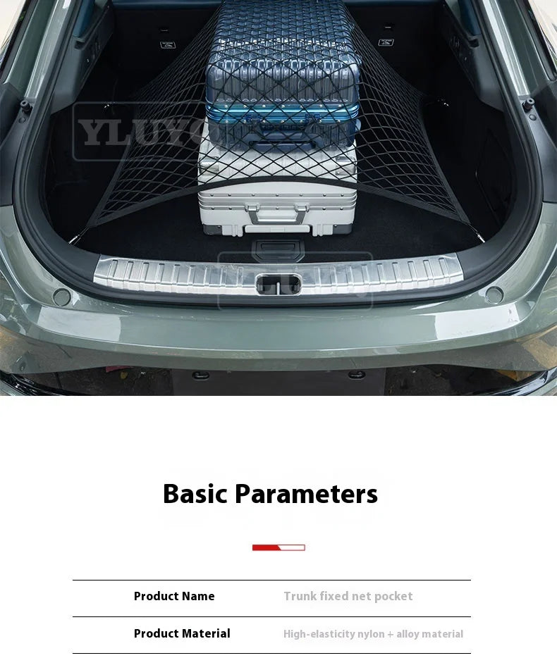 Storage Net for added Convenience.