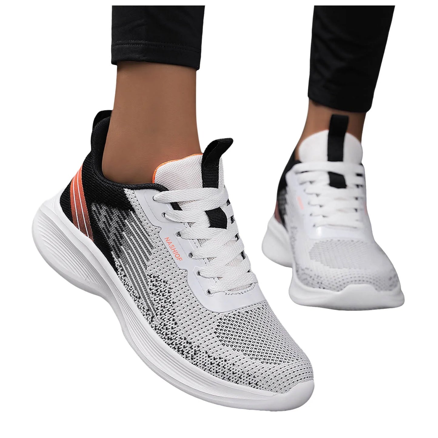 Fresh Foam Sneaker Women'S Women Sports Shoes Fashionable New Pattern Mesh Breathable And Comfortable Wedgie Sneaker For Women