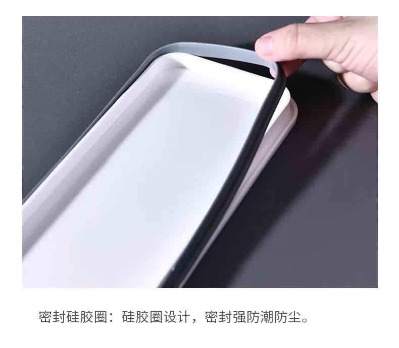 Simple compartmented grain can storage box sealed storage can grain storage can washing powder fragrance bead storage