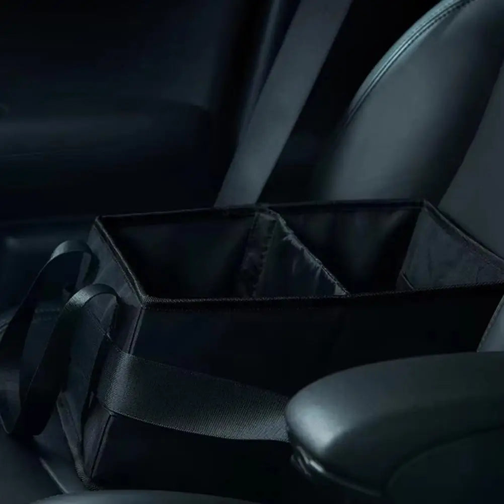 Car Storage Organizer Box Large Capacity Space-saving New Automotive Backseat Car Storage Box Outdoor Trunk Organizer