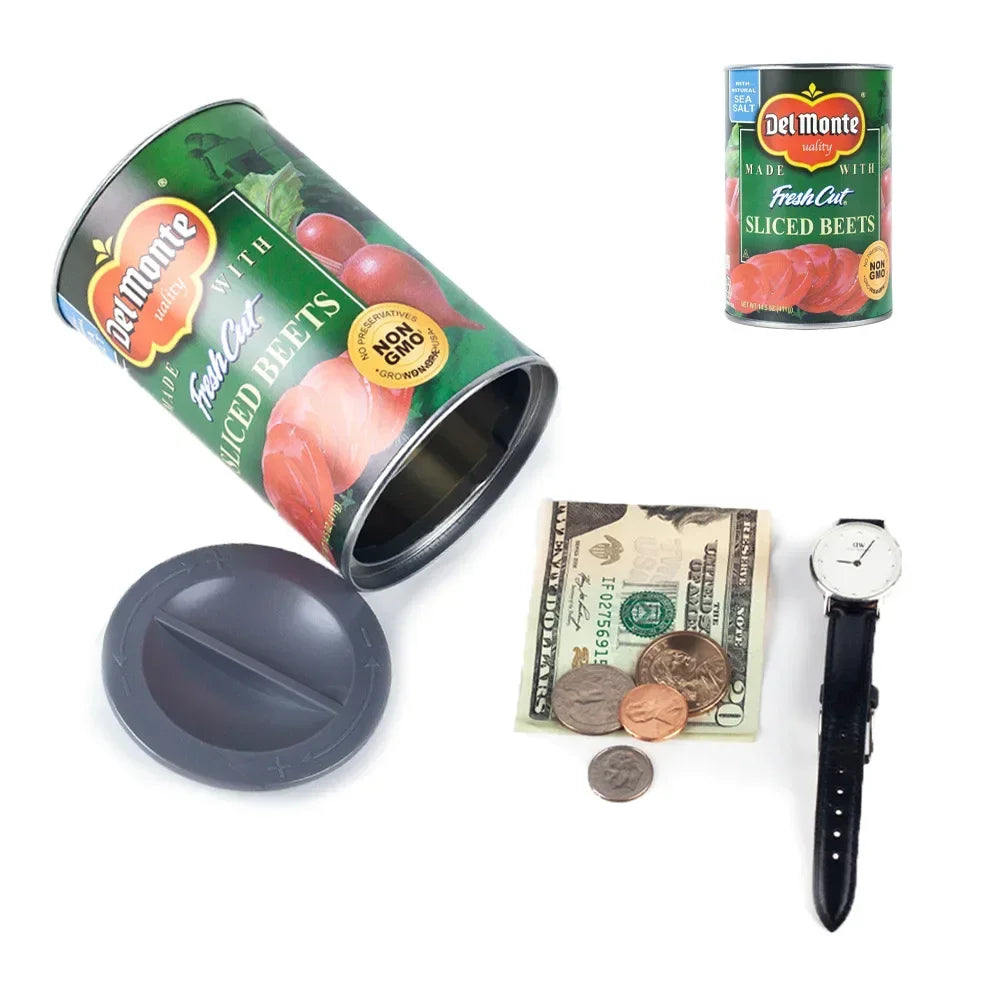 Corn Can Fun Safe Hidden Safe Compartment Diversion Safe Food Cans Secret Stash Hiding Container Kitchen Hide Cash Hidden