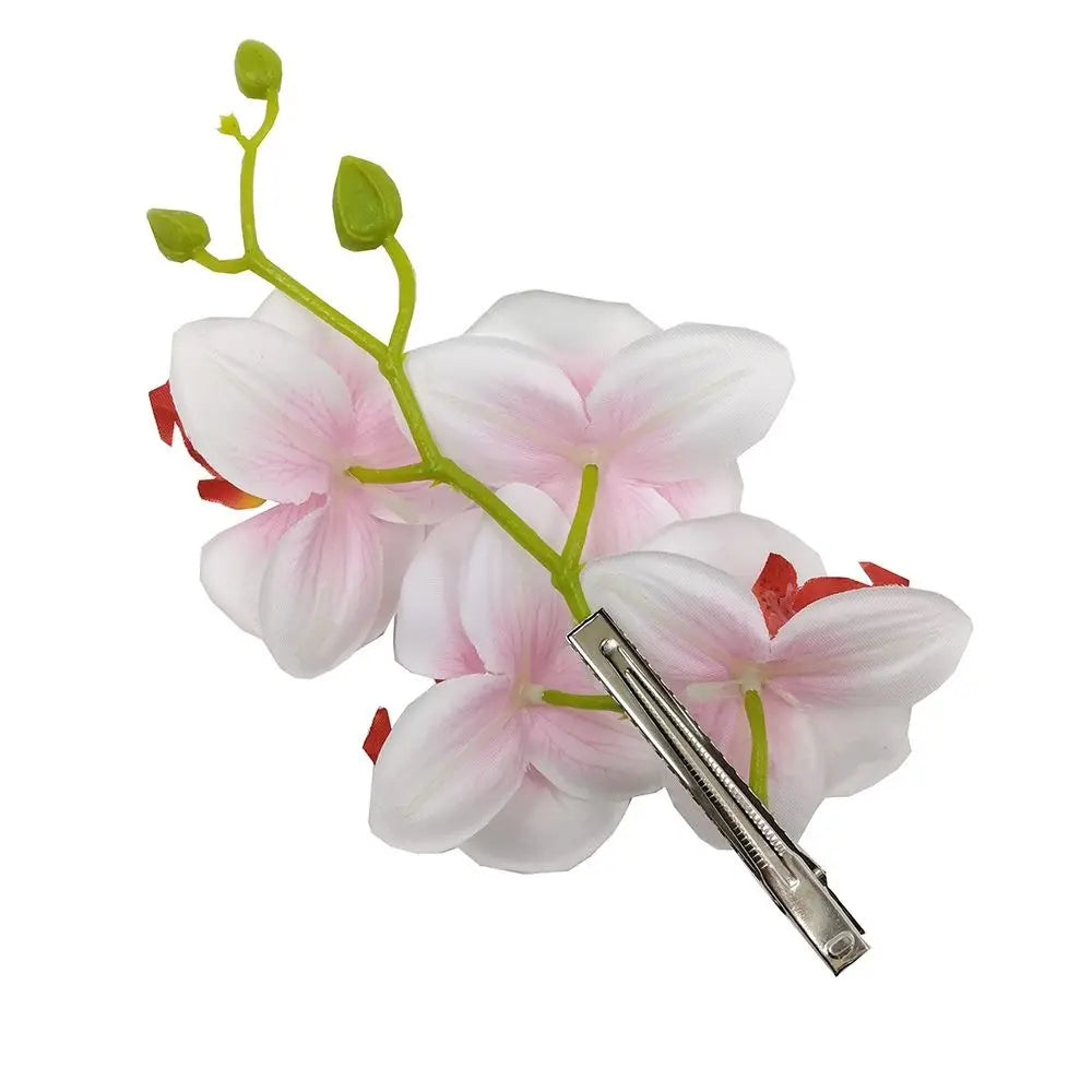 Butterfly Orchid Orchid Flower Hairpin Hair Accessories Headdress Seaside Vacation Headwear Korean Style Barrettes