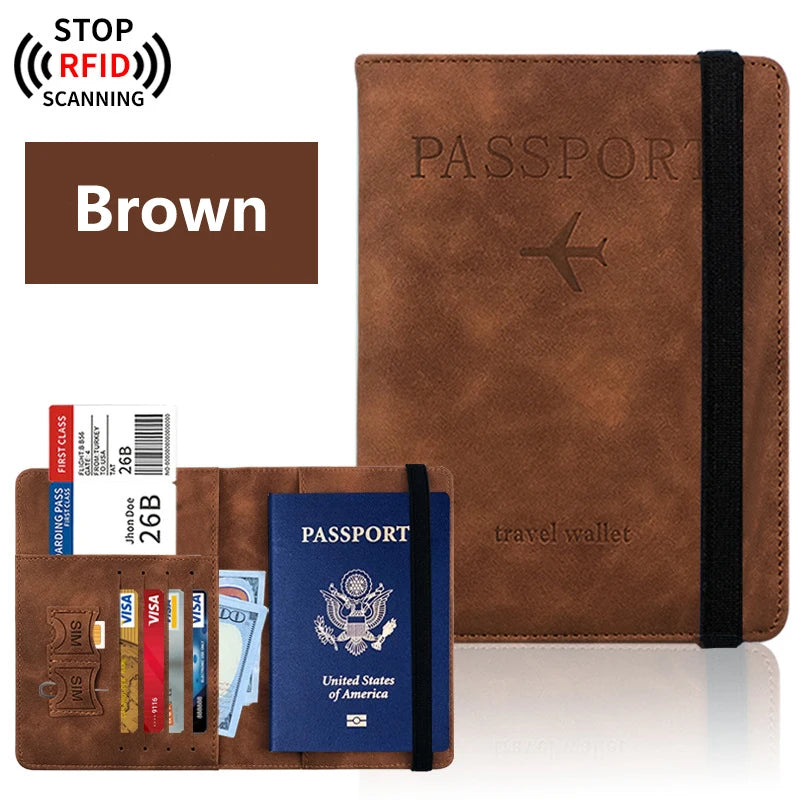 Passport Holder (Rustic and Fancy) 🌹