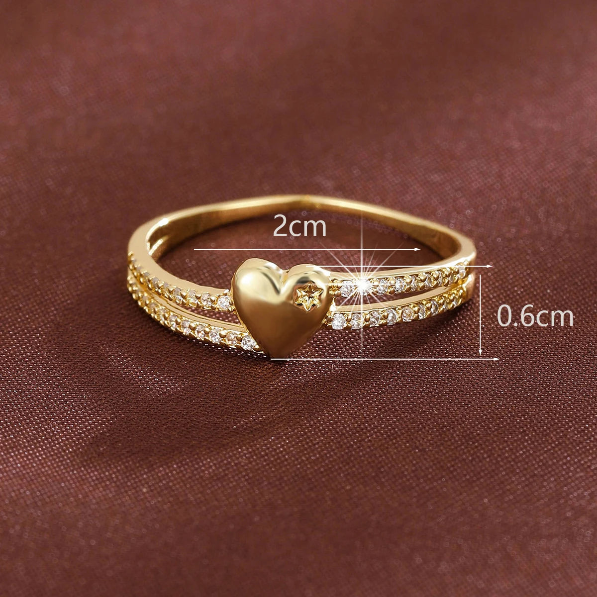 Brilliant Gold and Silver Filled Rings w/ Melee GemStones 💎