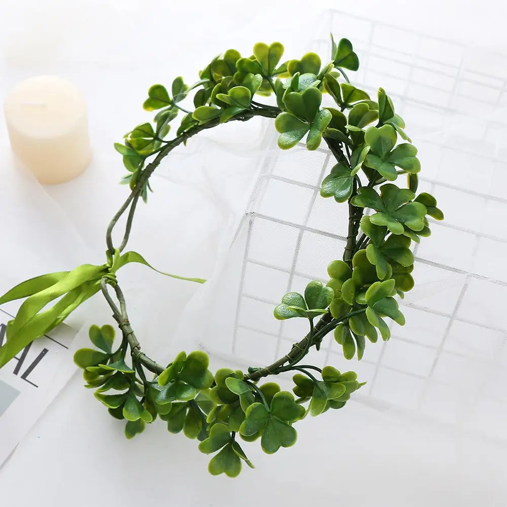 Costume Cosplay Fairy Flower Leaf Headbands Photoshoot Simulated Elven Princess Tiara Black Flower Antler Crown for Women Girls