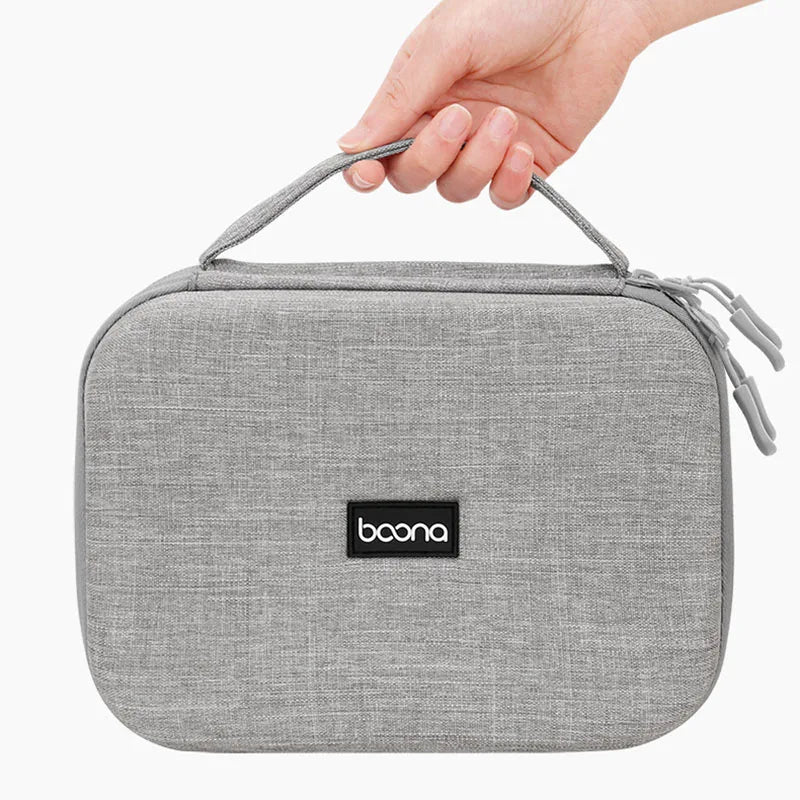 Travel Electronics Accessories Storage Bag Large Capacity Tablet Hard Data Cable Organizer Box Eva Hard Protective Case 