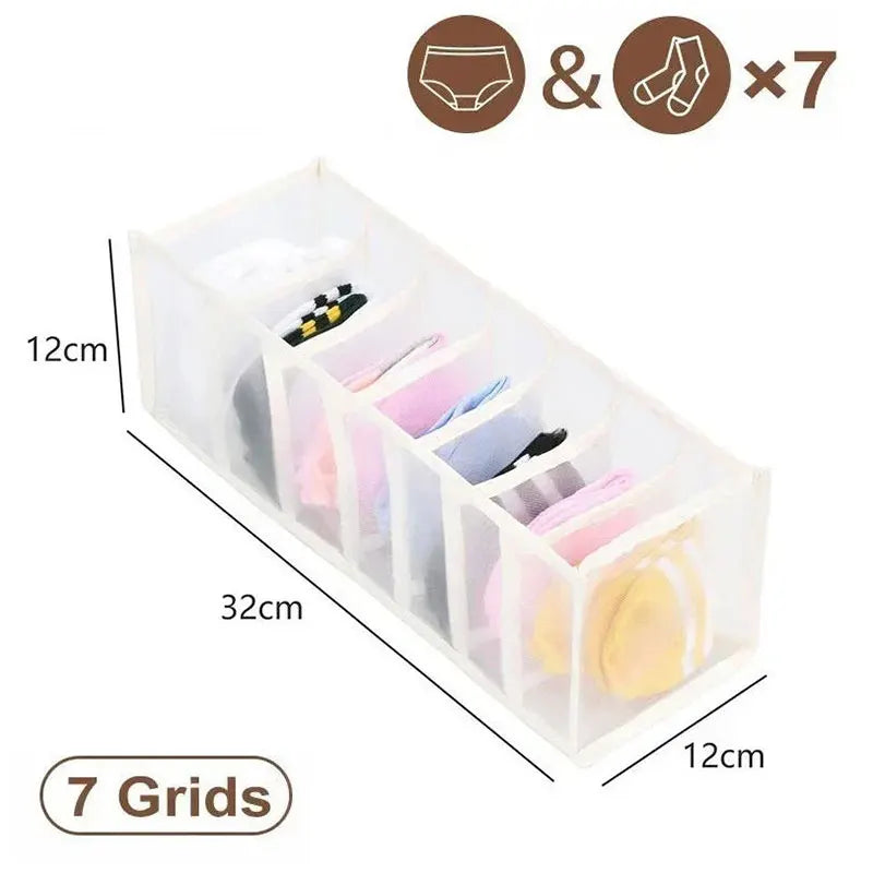 Closet Organizer Underwear Organizer For Wardrobe Clothes Organizers Cabinets Drawer Organizers Bra Socks Storage Organizer Box