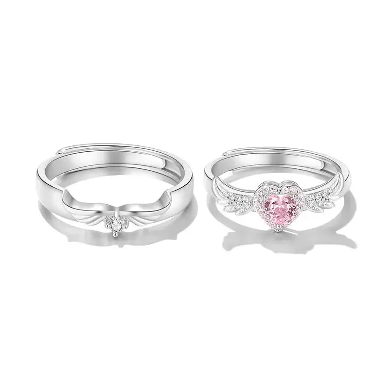 Respectable and Sophisticated Angel Wings with Gorgeous GemStone!