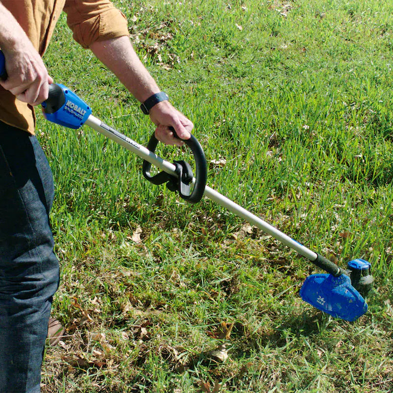 24-Volt Cordless Battery String Trimmer and Leaf Blower and 4 Ah (Battery Included) (Charger Included)