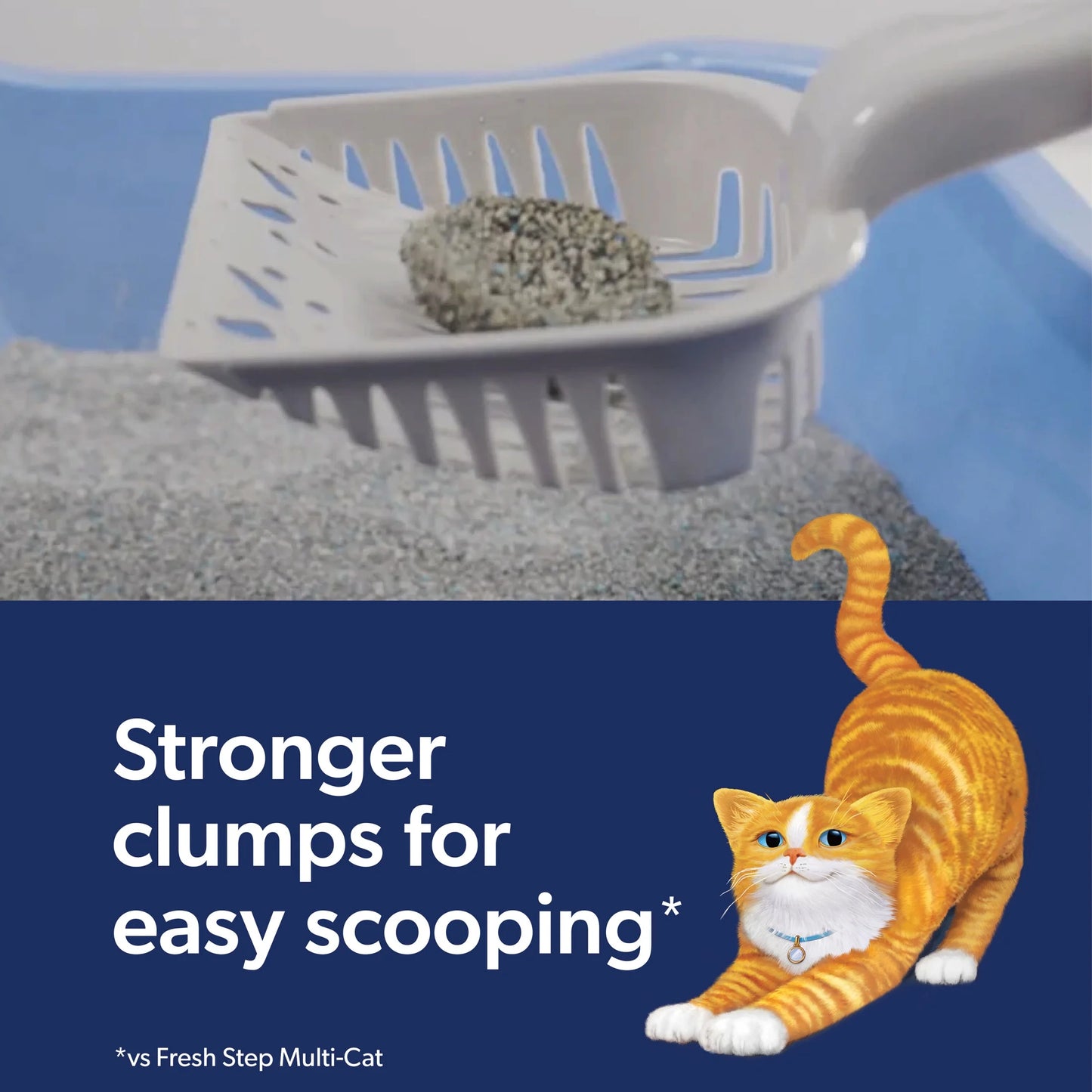 Outstretch Long Lasting Clumping Litter Simply Unscented, 19 Lb. Box