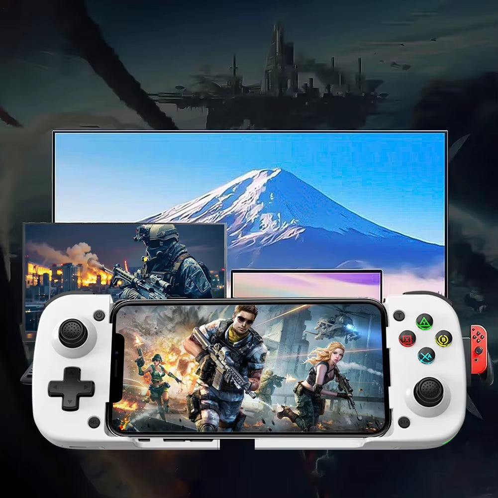 Wireless BT Stretchable Game Controller Effect Joystick Mobile Phone Gamepad for Android IOS for Switch PC
