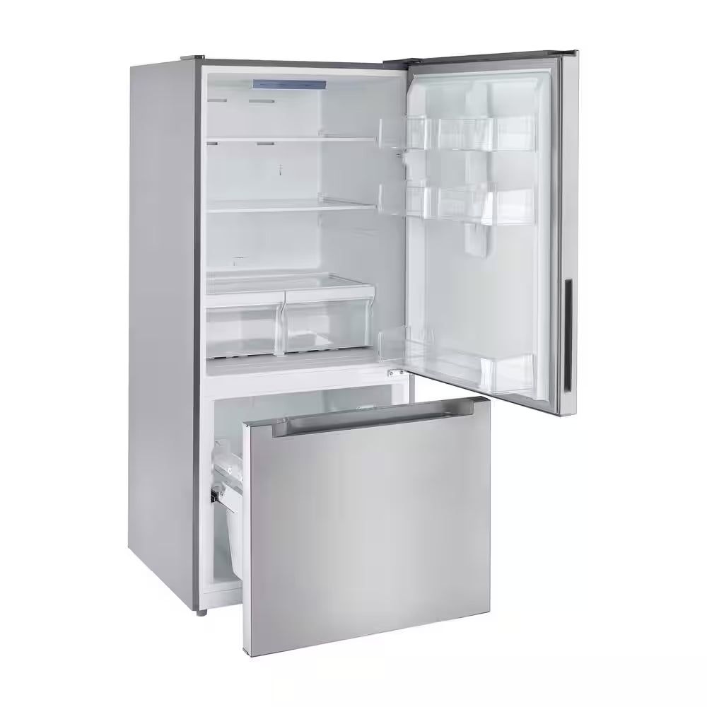 18.7 Cu. Ft. Bottom Freezer Refrigerator in Stainless Steel
