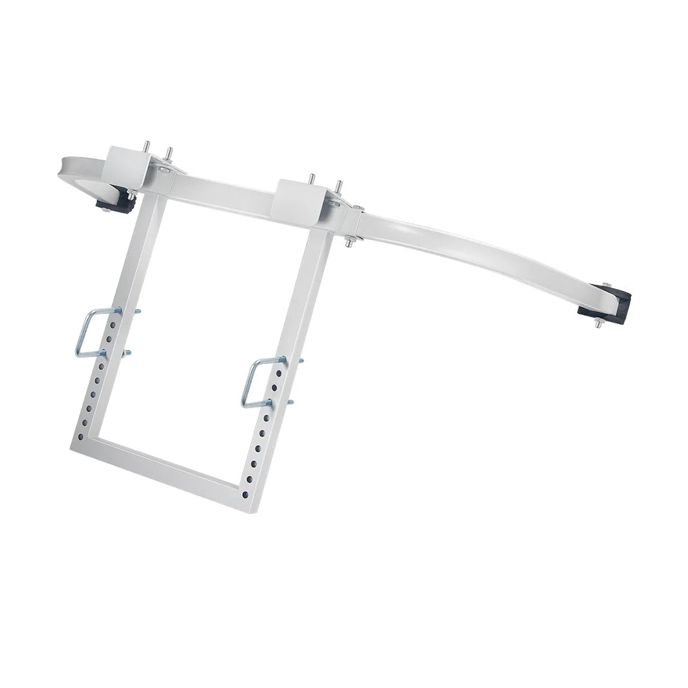 Ladder Stabilizer for Roof Gutter Roof Ladder Accessories Wing Span Wall Ladder Standoff, Wheel Heavy Duty Steel Ladder Roof Hook
