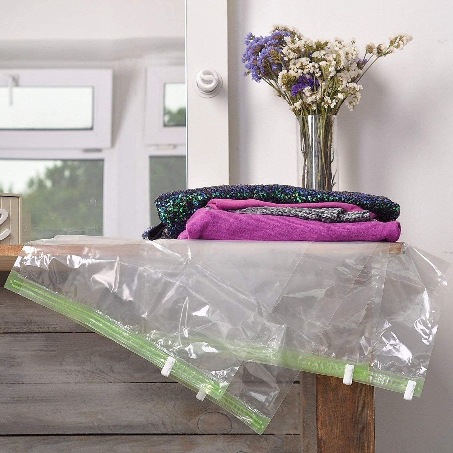 12 Compression Bags for Travel - Space Saver Bags - Bags for Packing Suitcases -