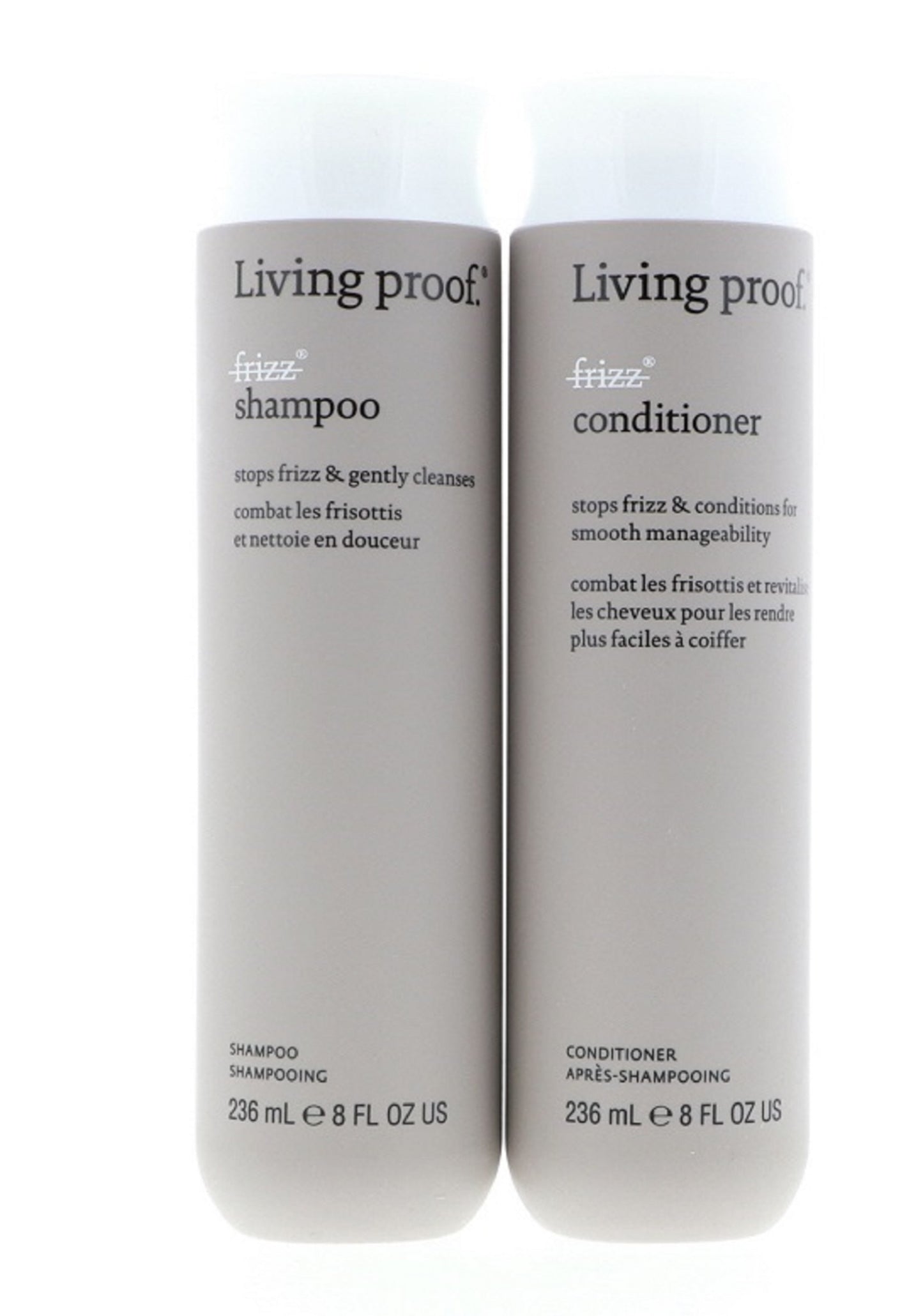 No Frizz Shampoo and Conditioner 8Oz Combo