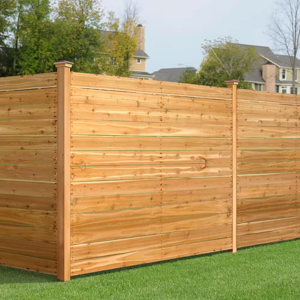 4 In. X 4 In. X 6 Ft. Western Red Cedar Fence Post (2-Pack)