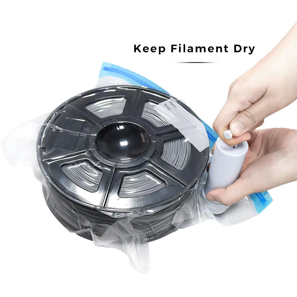 Filament Vacuum Storage Bags Keep Material Dry PLA ABS TPU PETG 1Kg 3D Printer Part Avoid Moisture Consumable Safekeeping
