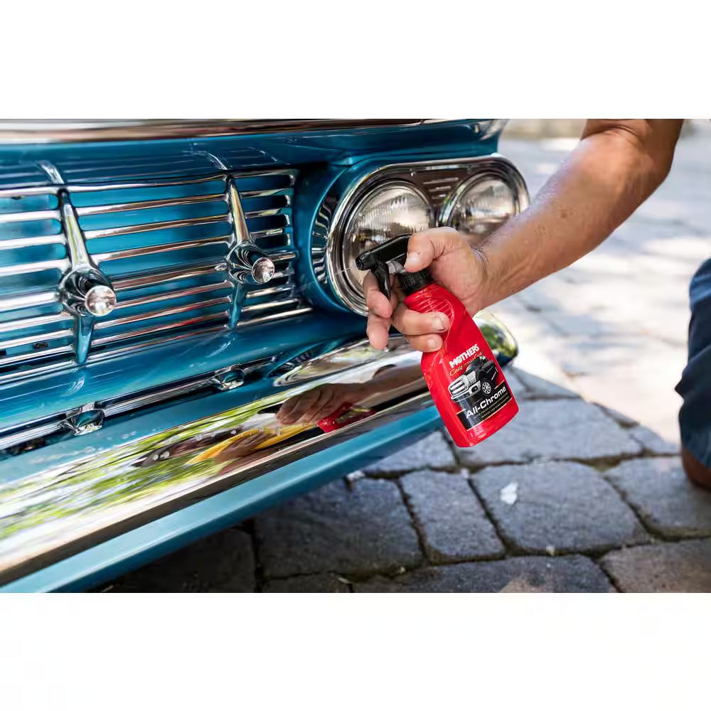 12 Oz. California Gold All-Chrome Polish and Cleaner Spray
