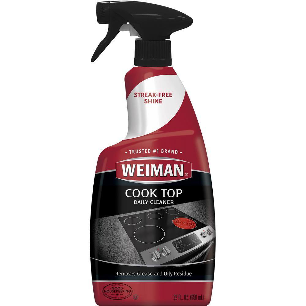 22 Oz. Stovetop Cleaner for Daily Use Spray and 22 Oz. Stainless Steel Cleaner and Polish Spray