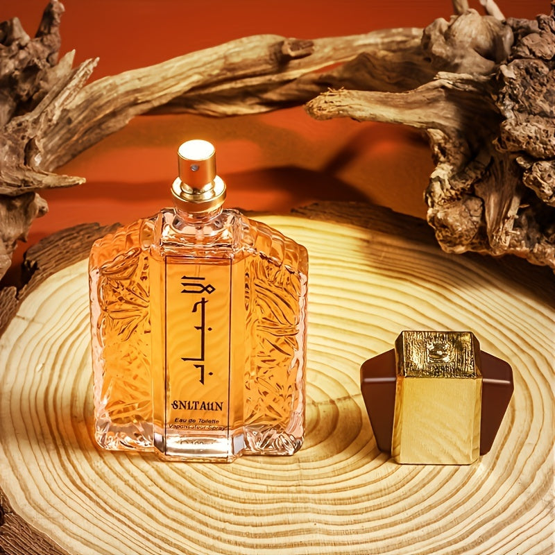 100ml Woody Eau De Toilette for Men - Long-Lasting, Refreshing Fragrance for Dating, Daily Life, and Special Occasions - Perfect Gift for Him on Eid, Father's Day, and More